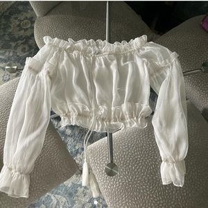 Lioness Off The Shoulder Crop Top